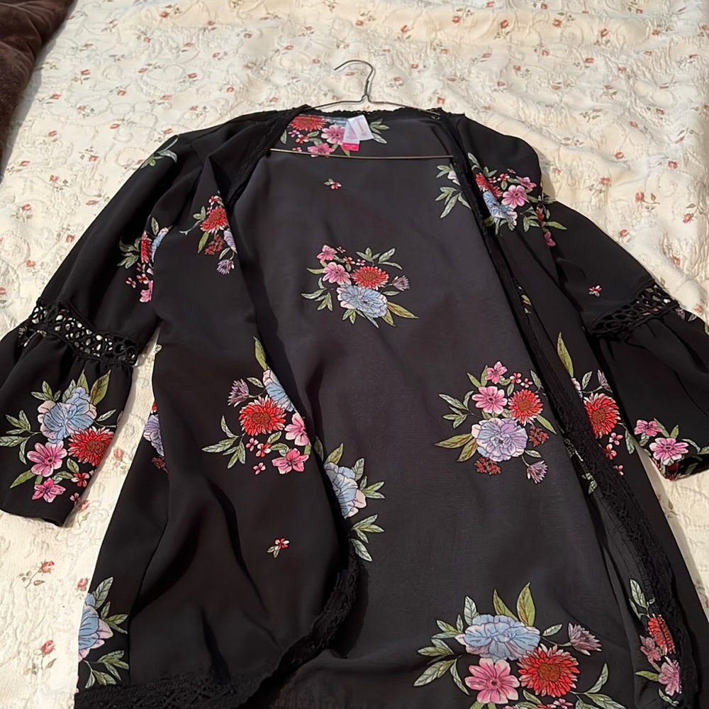 XXL kimono style coverup